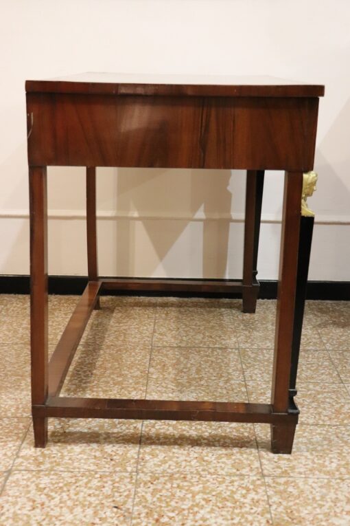 Italian Empire Antique Desk, Early 19th Century - Image 7