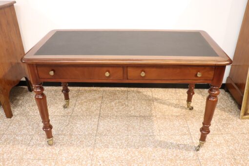 Small Italian Mahogany Desk, 19th Century - Image 2
