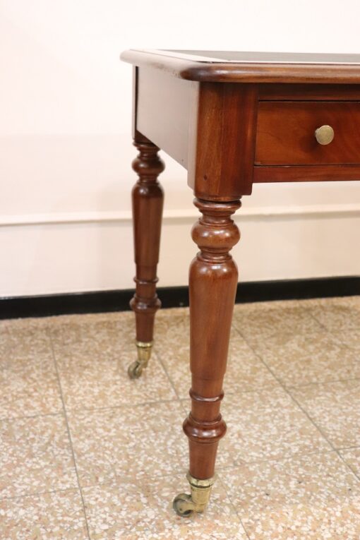 Small Italian Mahogany Desk, 19th Century - Image 3