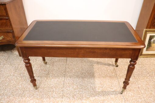 Small Italian Mahogany Desk, 19th Century - Image 8
