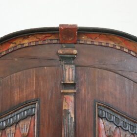 Tyrolean Antique Hand-Painted Wardrobe dated 1828