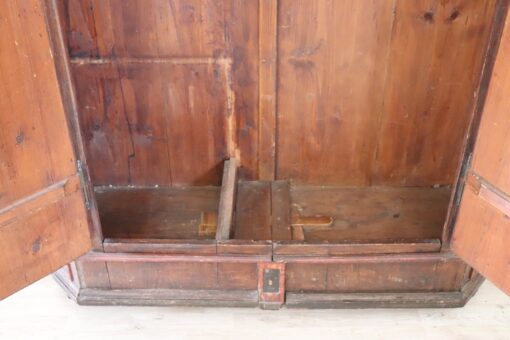Tyrolean Antique Hand-Painted Wardrobe dated 1828 - Image 12