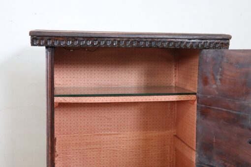 Rare 18th Century Italian Tuscany Solid Walnut Antique Nightstand - Image 10