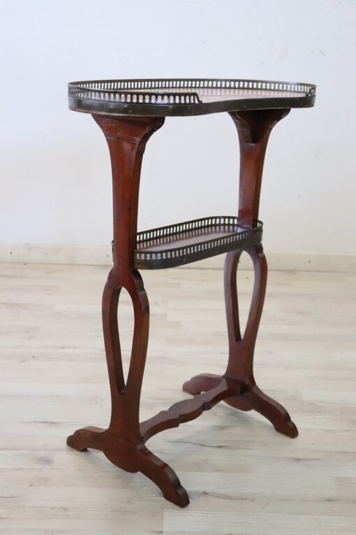 Late 19th Century Italian Napoleon III Side Table - Image 2
