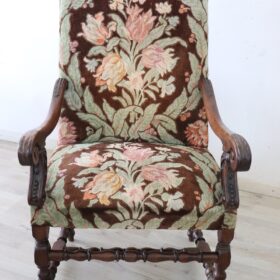 18th Century Italian Louis XIV Armchair