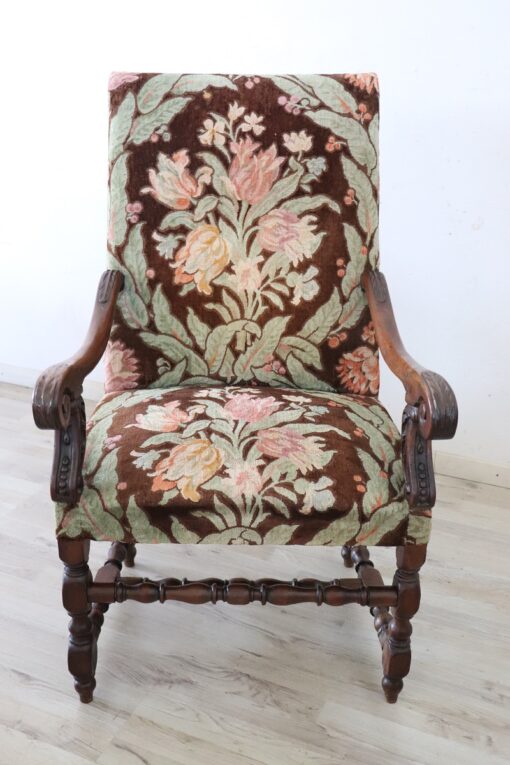 18th Century Italian Louis XIV Armchair - Image 4