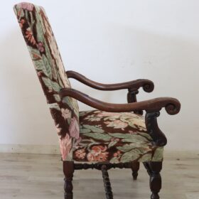 18th Century Italian Louis XIV Armchair