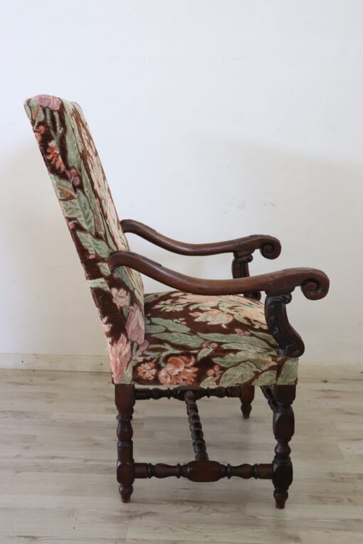 18th Century Italian Louis XIV Armchair - Image 6