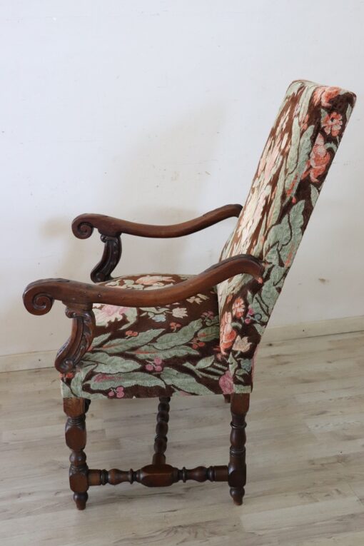 18th Century Italian Louis XIV Armchair - Image 8