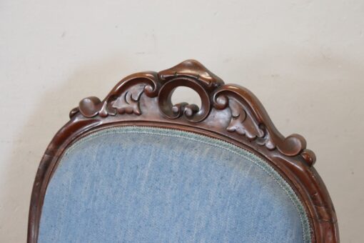 Louis Philippe Antique Armchair, Mid 19th Century, Italian - Image 6