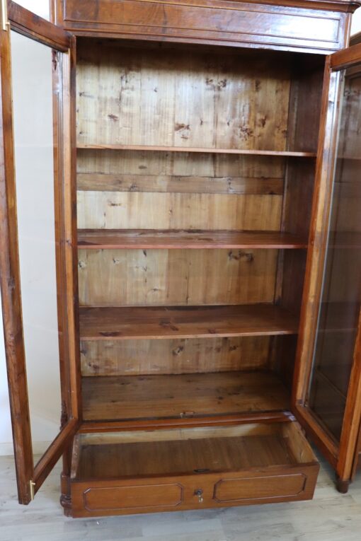 19th Century Italian Pair of Antique Bookcases - Image 11