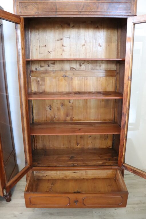 19th Century Italian Pair of Antique Bookcases - Image 14