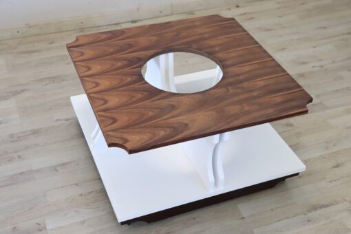 Italian Square Coffee Table, 1970s RESTORED - Image 2