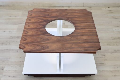 Italian Square Coffee Table, 1970s RESTORED - Image 3