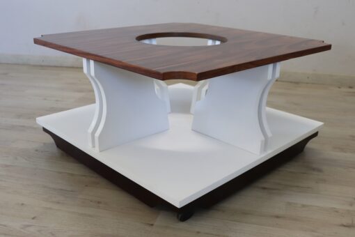 Italian Square Coffee Table, 1970s RESTORED - Image 5
