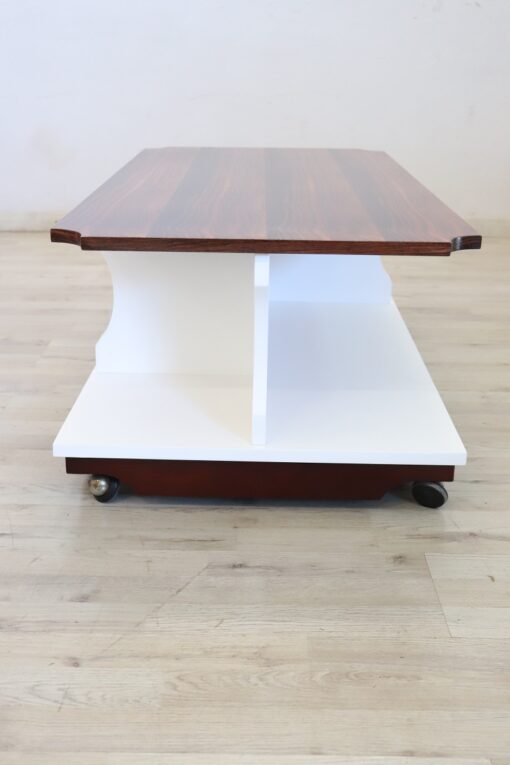 Italian Design Wooden Coffee Table, 1970s RESTORED - Image 5
