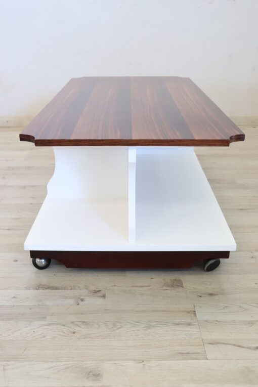 Italian Design Wooden Coffee Table, 1970s RESTORED - Image 8