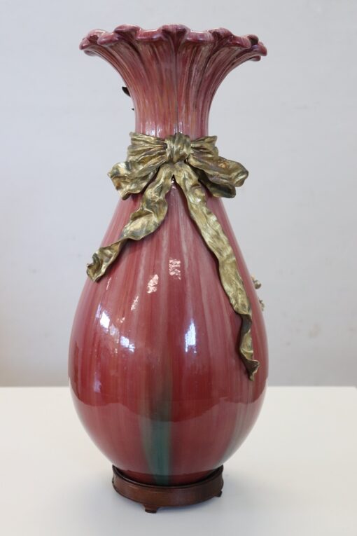 French Ceramic Vase, Late 19th Century - Image 2