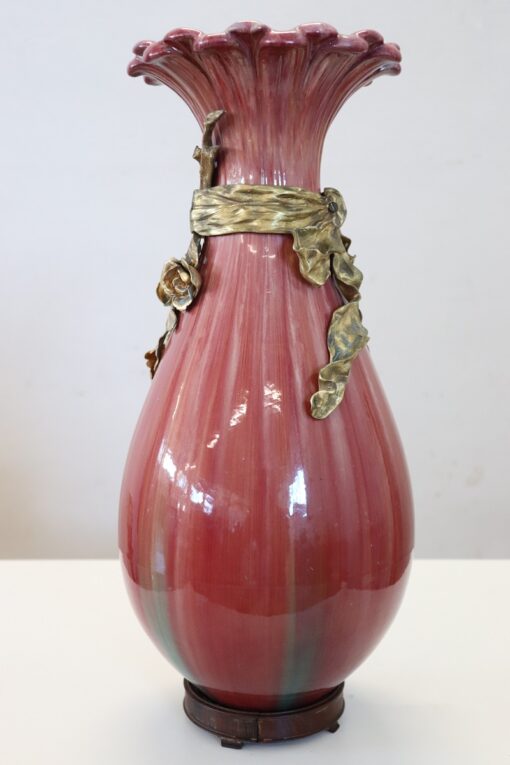 French Ceramic Vase, Late 19th Century - Image 3