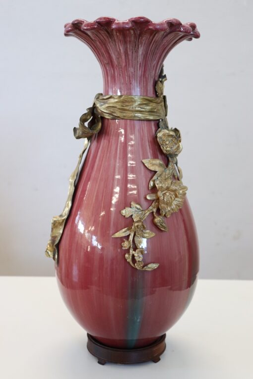 French Ceramic Vase, Late 19th Century - Image 5