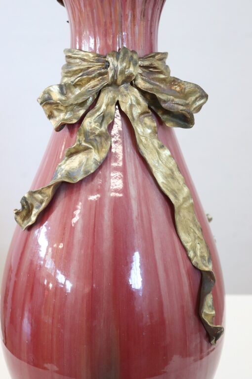 French Ceramic Vase, Late 19th Century - Image 6