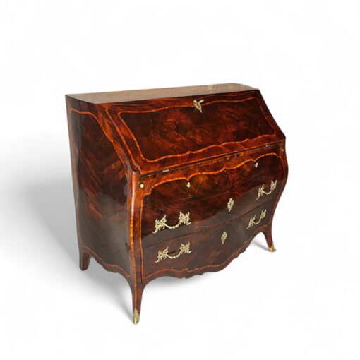 Antique Rococo Secretary Desk, Germany 1750 - Image 17