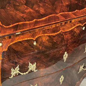 Antique Rococo Secretary Desk, Germany 1750