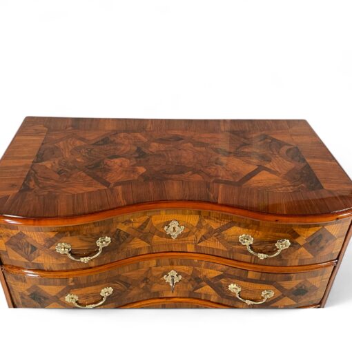 Baroque Walnut Chest of Drawers, South Germany 1740 - Image 10