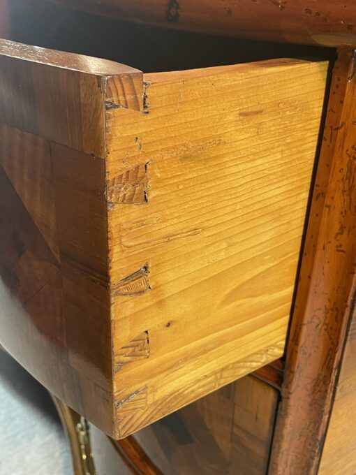 Baroque Walnut Chest of Drawers, South Germany 1740 - Image 8