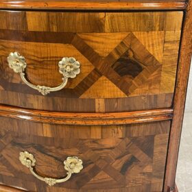 Baroque Walnut Chest of Drawers, South Germany 1740