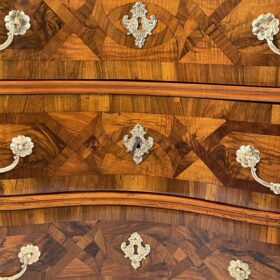 Baroque Walnut Chest of Drawers, South Germany 1740
