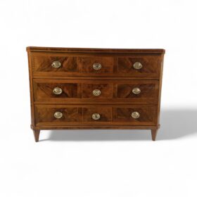 Neoclassical Walnut Chest of Drawers, Germany 1780