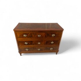 Neoclassical Walnut Chest of Drawers, Germany 1780
