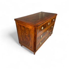Neoclassical Walnut Chest of Drawers, Germany 1780