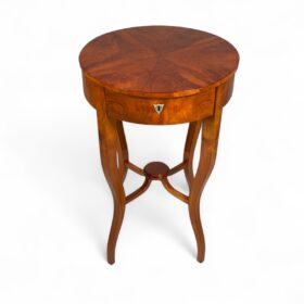 Biedermeier Round Side Table, 1820
