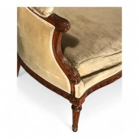 18th Century French Louis XV Chaise Longue 