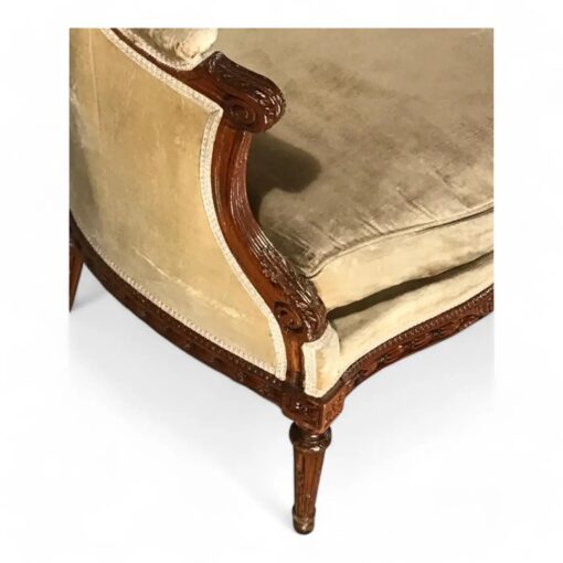 18th Century French Louis XV Chaise Longue "Duchesse Brisée" - Image 5