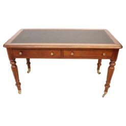 Small Italian Mahogany Desk - Styylish