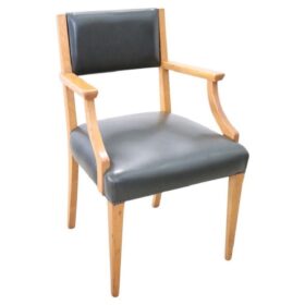 Mid Century Desk Armchair, Italian