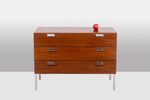 André Monpoix Teak Chest of drawers, 1960s. - Image 3