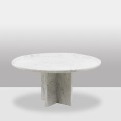 Alternative view of Pair of Marble Nesting Tables, Contemporary.