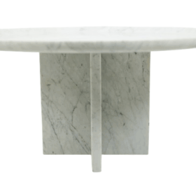 Pair of Marble Nesting Tables, Contemporary.