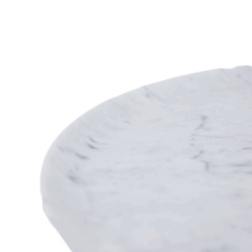 Pair of Marble Nesting Tables, Contemporary.