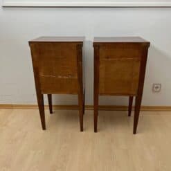 Pair of Venetian Empire Nightstands, 1810 - Image 7