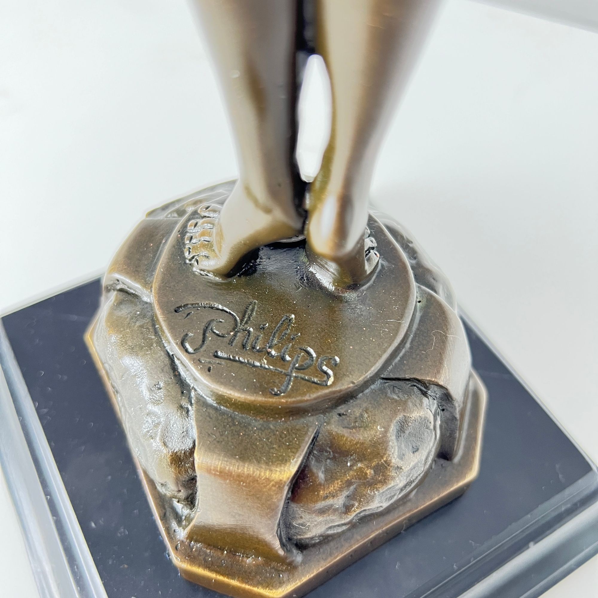 Art Deco Bronze Sculpture "Réveil", Signed ‘Philips’, Paris, 20th C. - Image 8