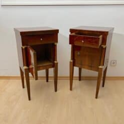 Pair of Venetian Empire Nightstands, 1810 - Image 8