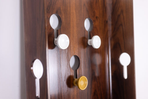 Coat Rack, Carlo di Carli, Rosewood Veneer, 1960s - Image 8