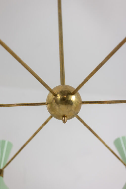 Italian Diabolo-Shaped Chandelier with 12 lights. Contemporary. - Image 11