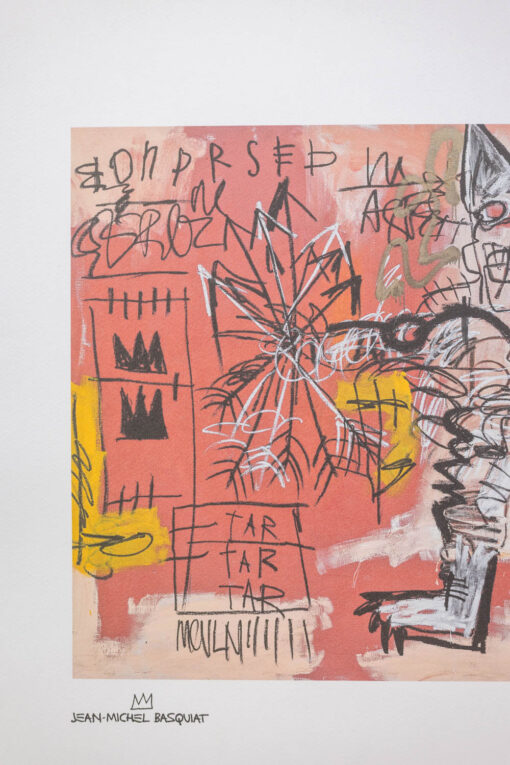 Numbered Basquiat Silkscreen Print, 1990s - Image 2