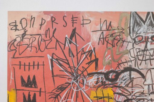 Numbered Basquiat Silkscreen Print, 1990s - Image 3